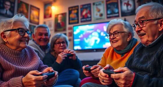 seniors embrace video gaming