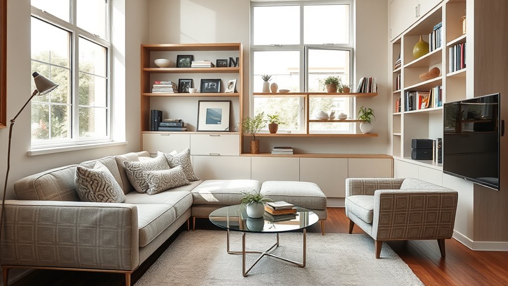 stylish small space solutions