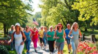 walking clubs promote health