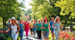 walking clubs promote health