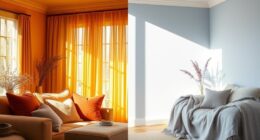 warm and cool color choices