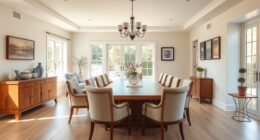 accessible family dining setup