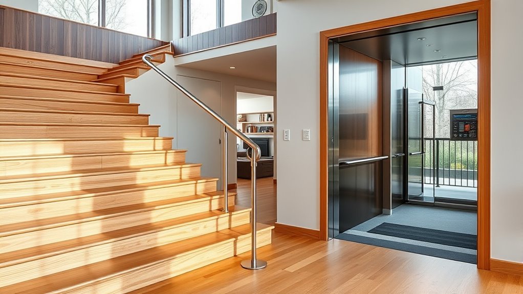 accessible home staircase redesign