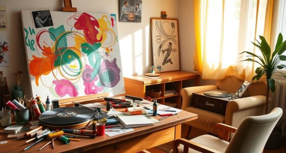 art and music for wellbeing