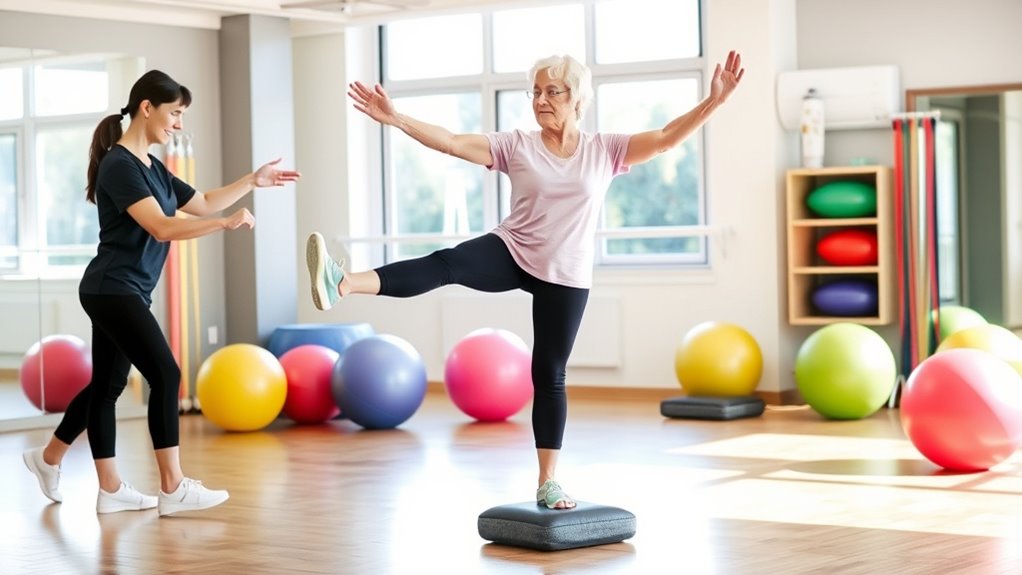 balance gait core stability