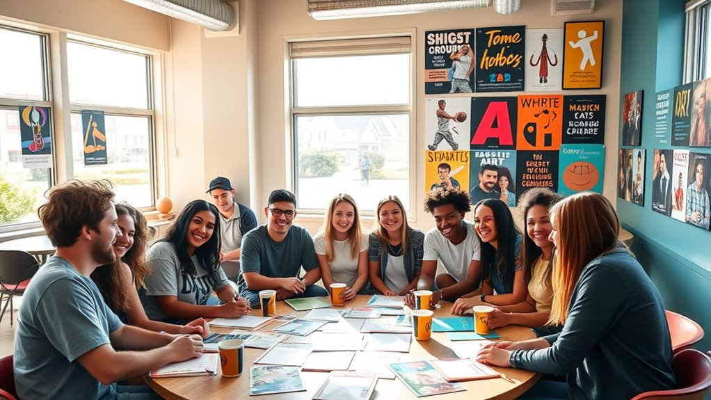 building connections and leadership