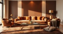 chocolate taupe home decor