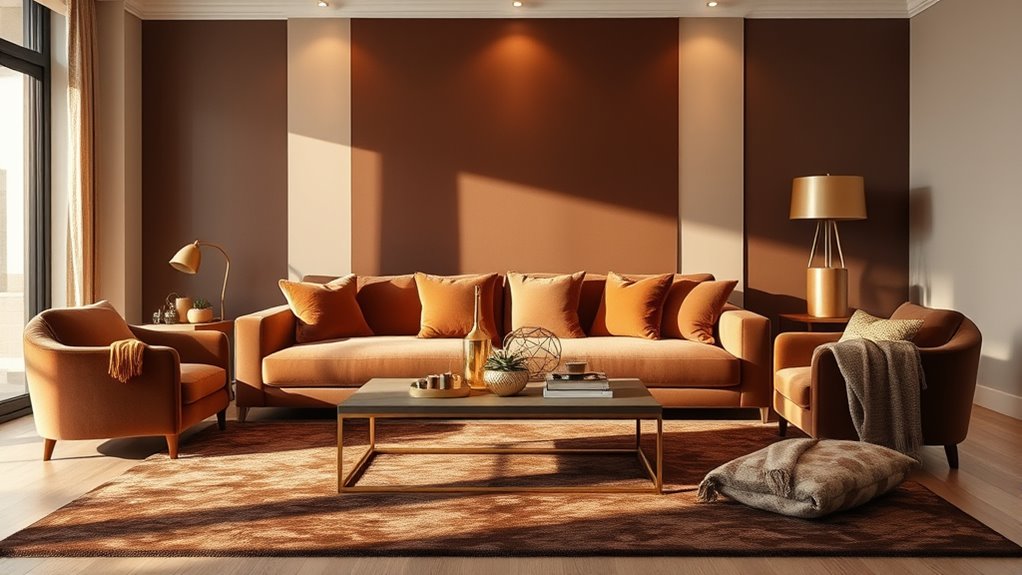 chocolate taupe home decor