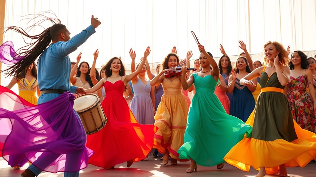 choreography rehearsal teamwork synergy