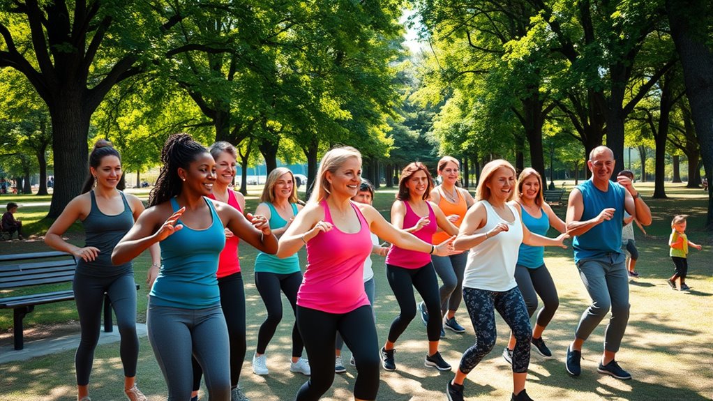 community fitness fosters social connection