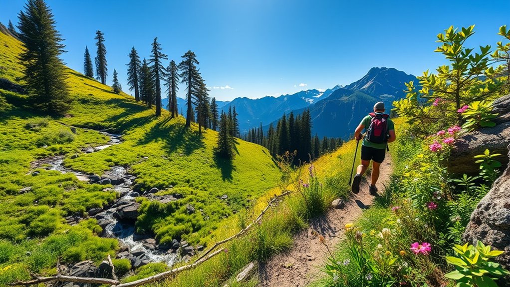 enjoy outdoor green spaces