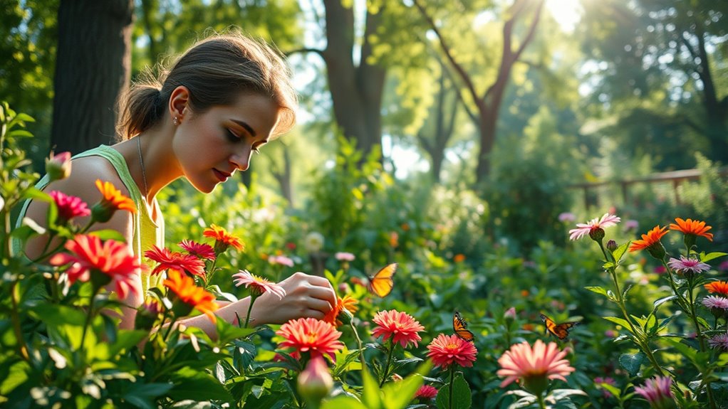 gardening promotes well being and mindfulness