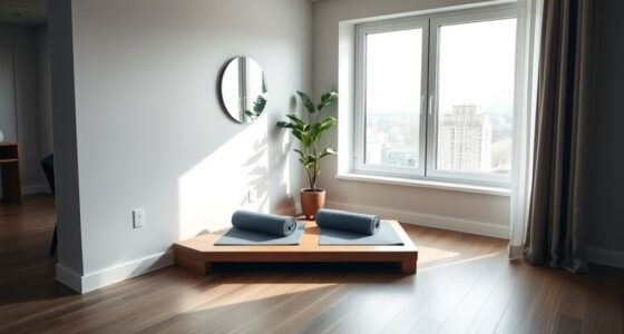 home fitness nook design