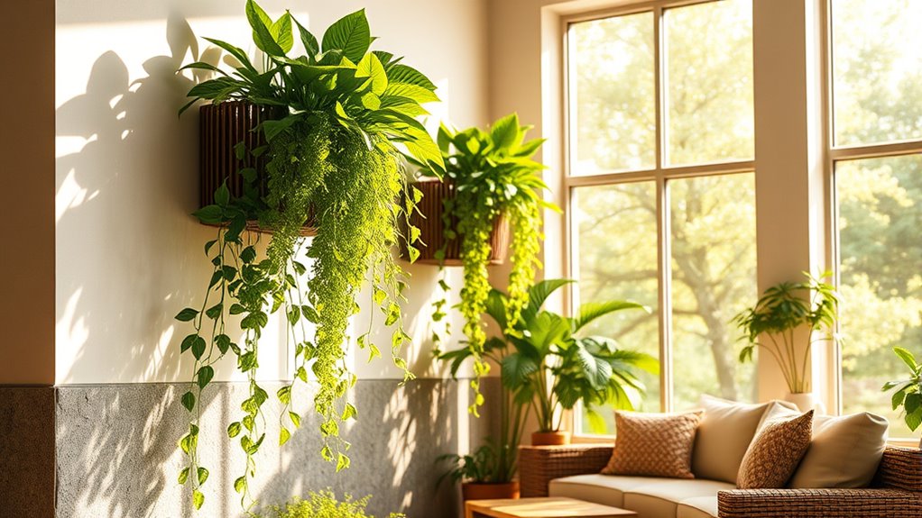 incorporate plants and light