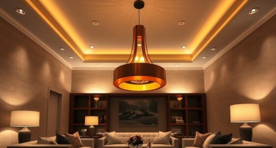 layered lighting for atmosphere