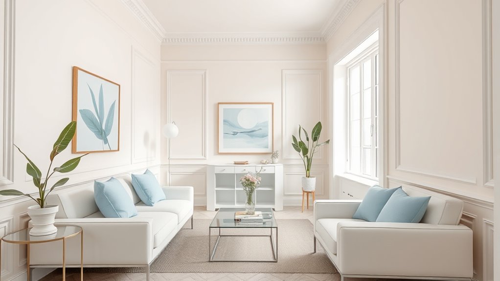 lighting and furniture placement