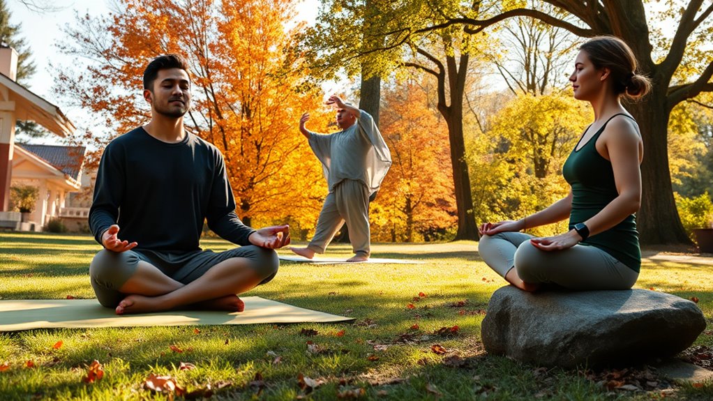 mindfulness through movement and meditation