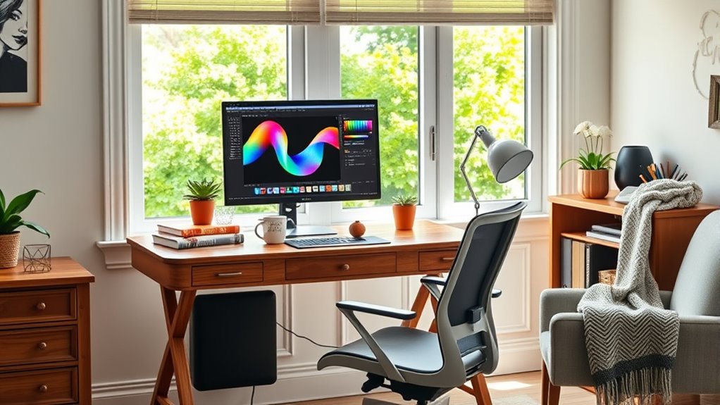 optimize ergonomic lighting setup