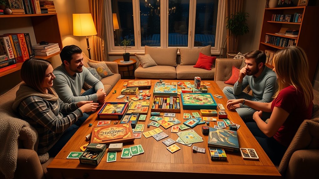 organize fun game nights