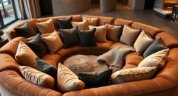 plush deep cushioning