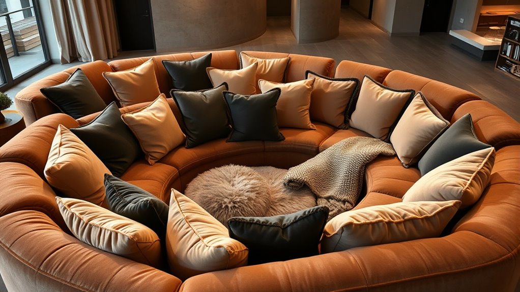 plush deep cushioning