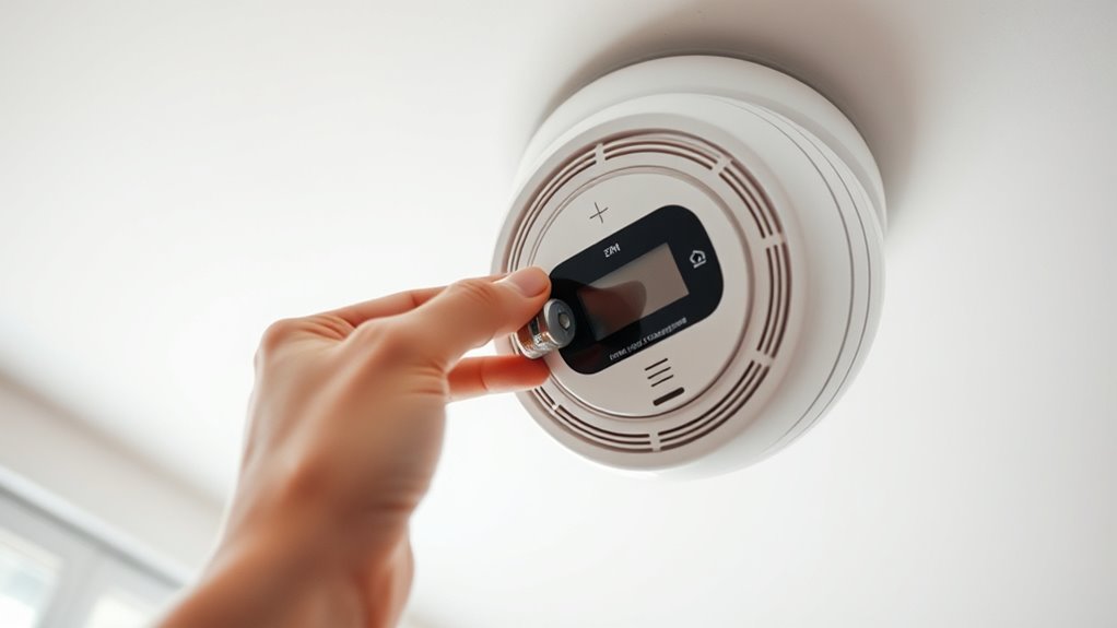 regular detector battery maintenance