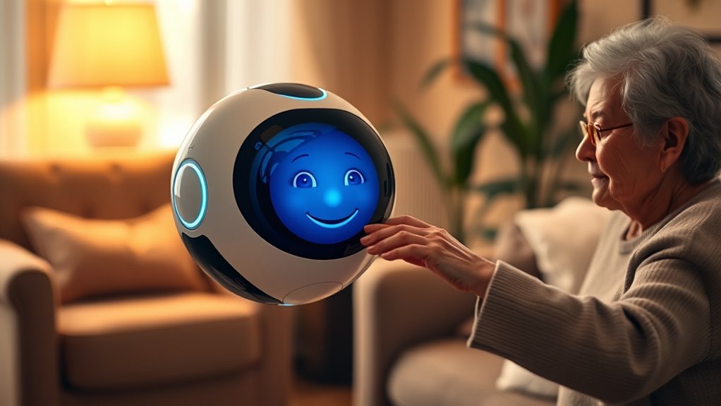 remote connectivity through robots