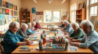 retirement art workshop opportunities