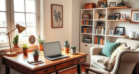 retirement hobbyist office setup