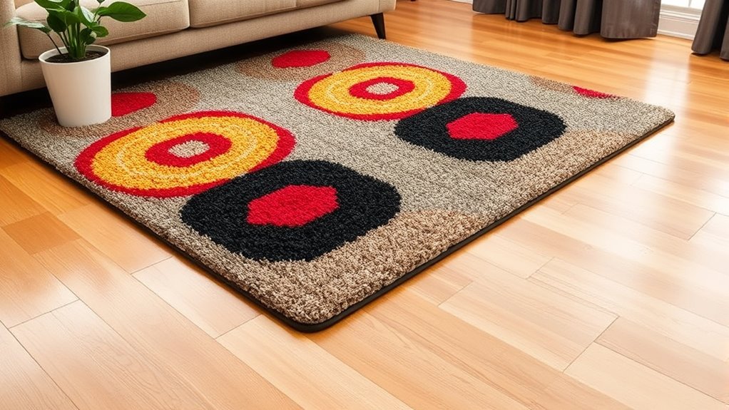 secure rugs with pads