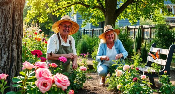 senior gardening for wellbeing