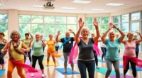 senior group exercise classes