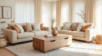 serene neutral interior design
