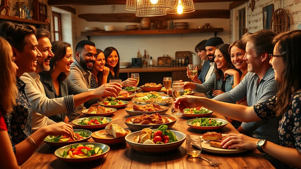 sharing meals respecting traditions