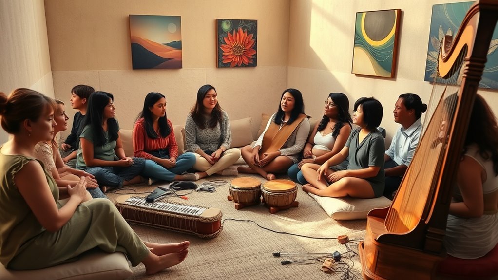 sound therapy fosters emotional resilience