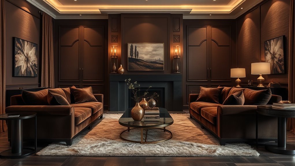 versatile warm earth tones