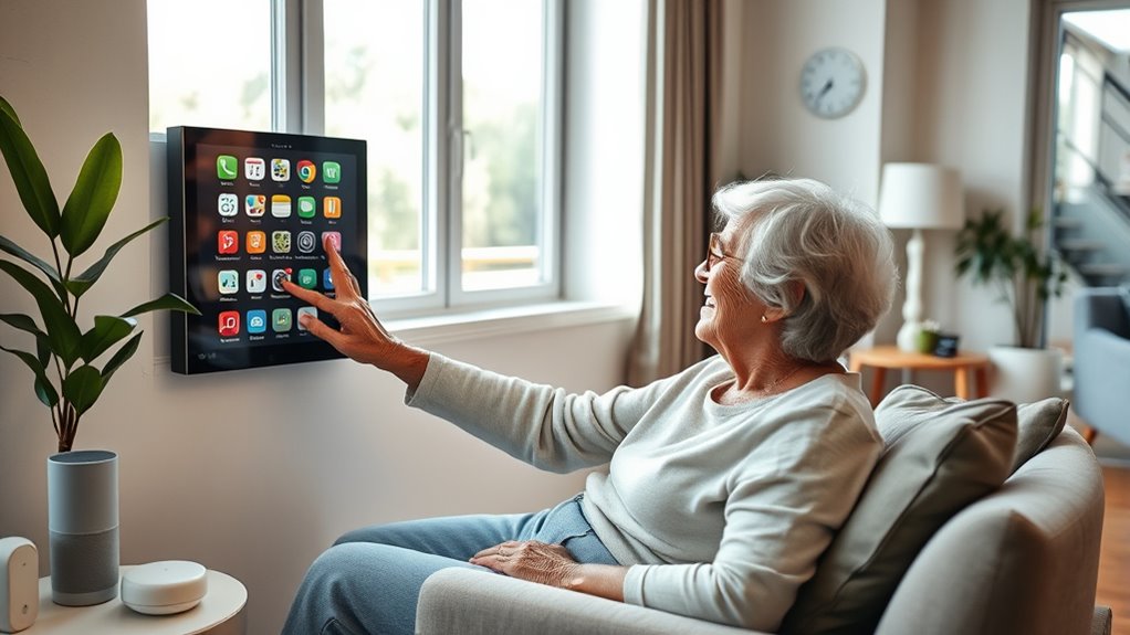 voice controlled security integration