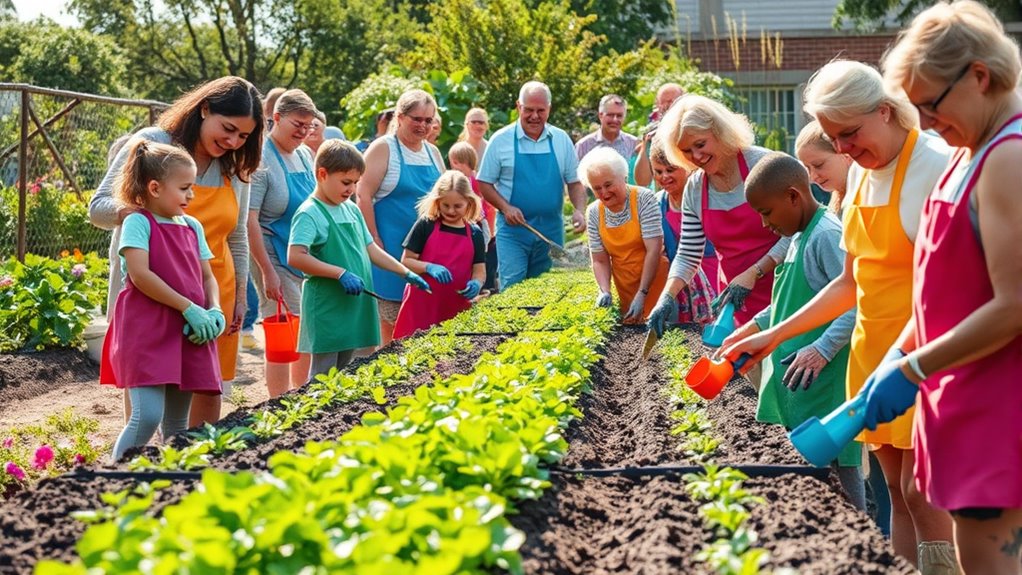 volunteer for community growth