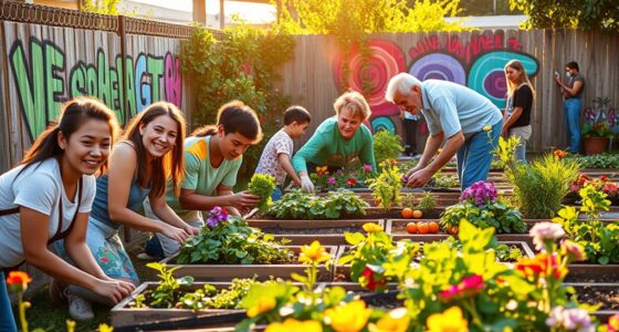 volunteering for community purpose
