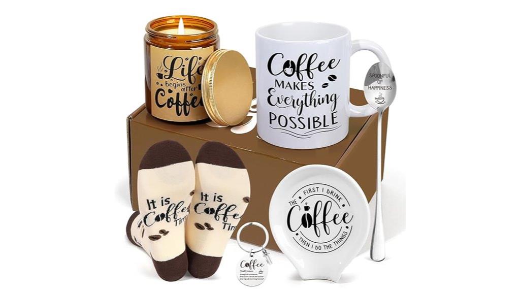 coffee themed gift set