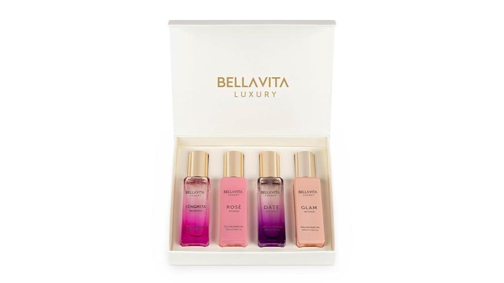 elegant floral fragrance set