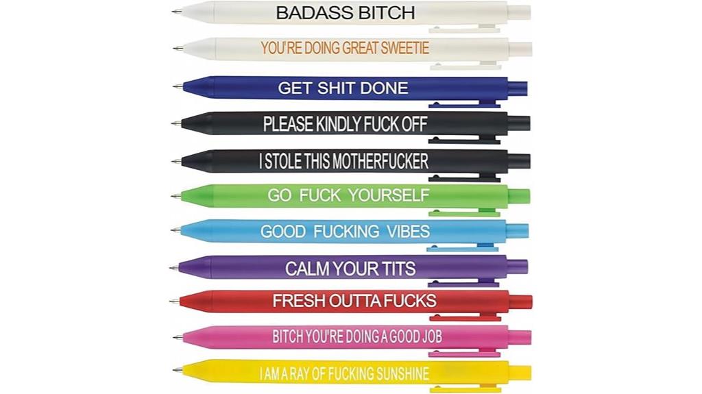 funny pen set