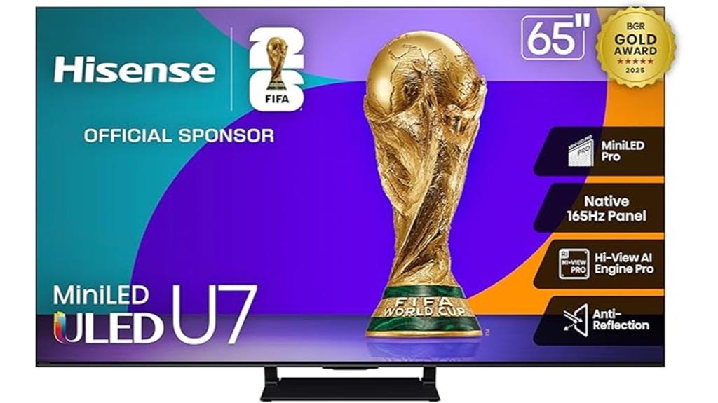 hisense 65 u7 uhd tv