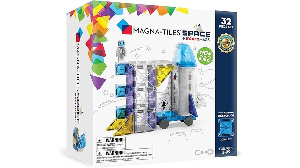 magnetic space building set