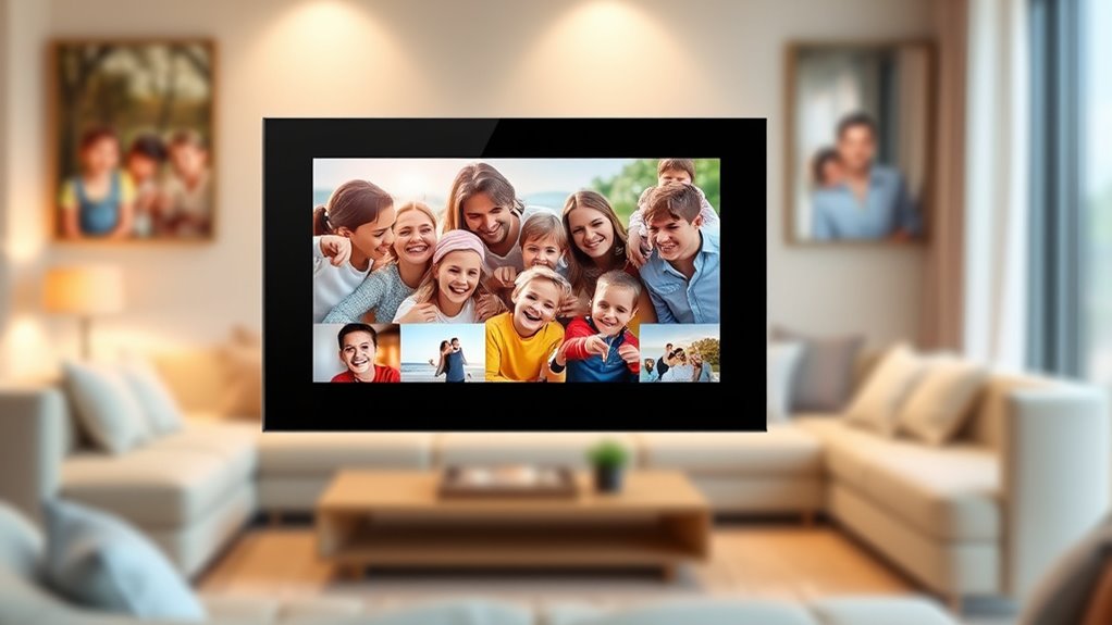 top digital frames with email