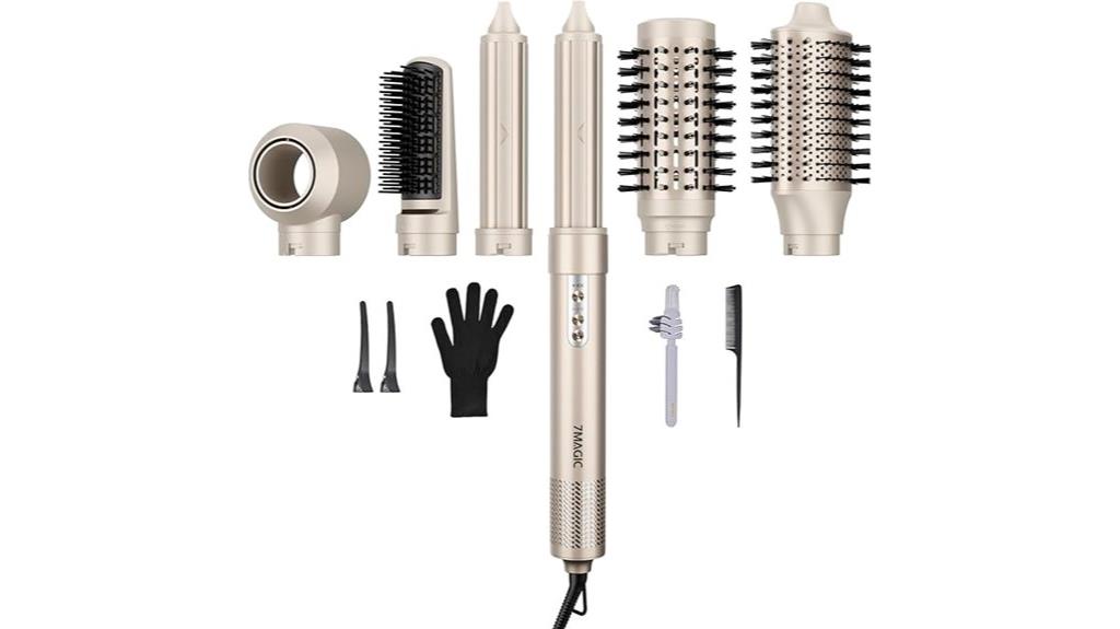 versatile 7 in 1 hair tool