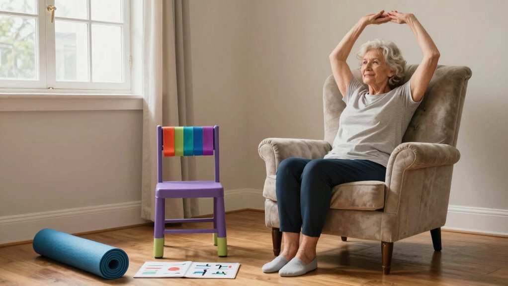 accessible seated exercise options