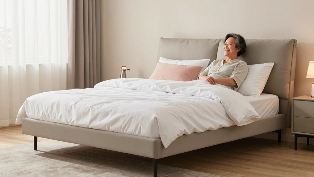 adjustable bed enhances comfort