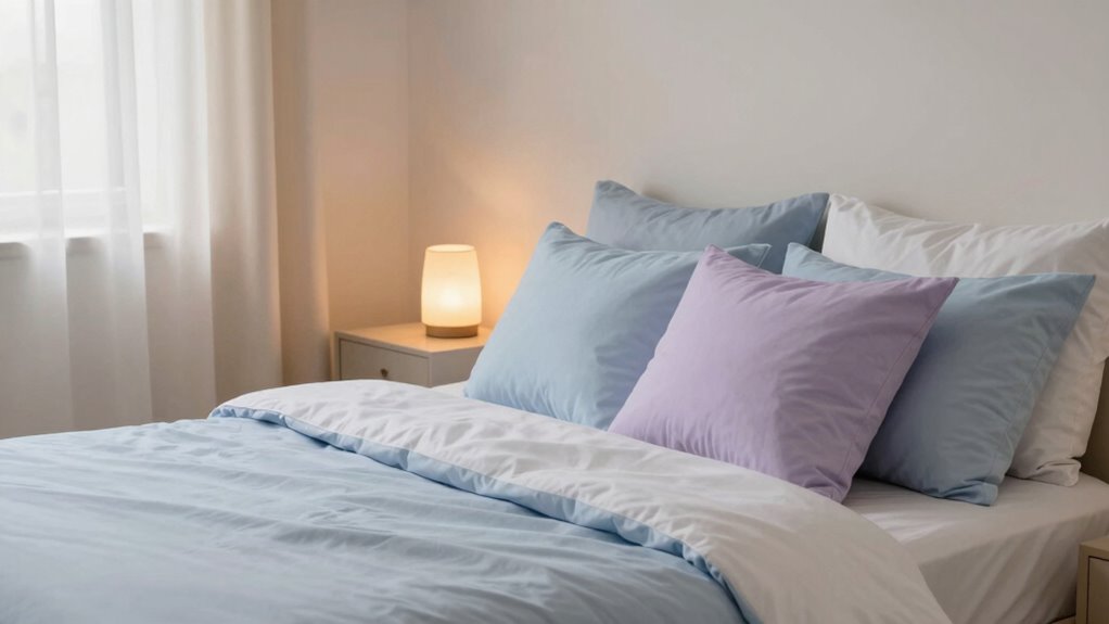 calm colors enhance sleep