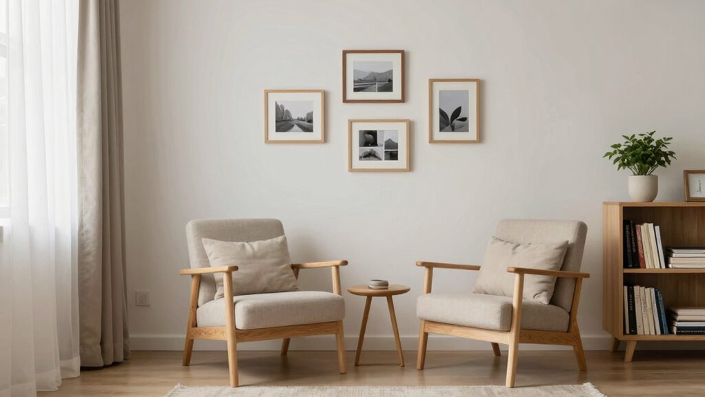 calm organized personalized space